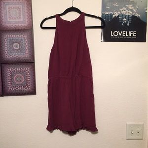 Mossimo Ruffled Romper